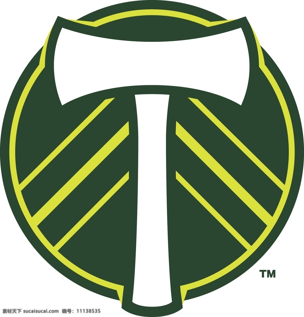 波特兰 伐木者 足球 俱乐部 徽标 logo设计 美国 足球大联盟 联赛 矢量图