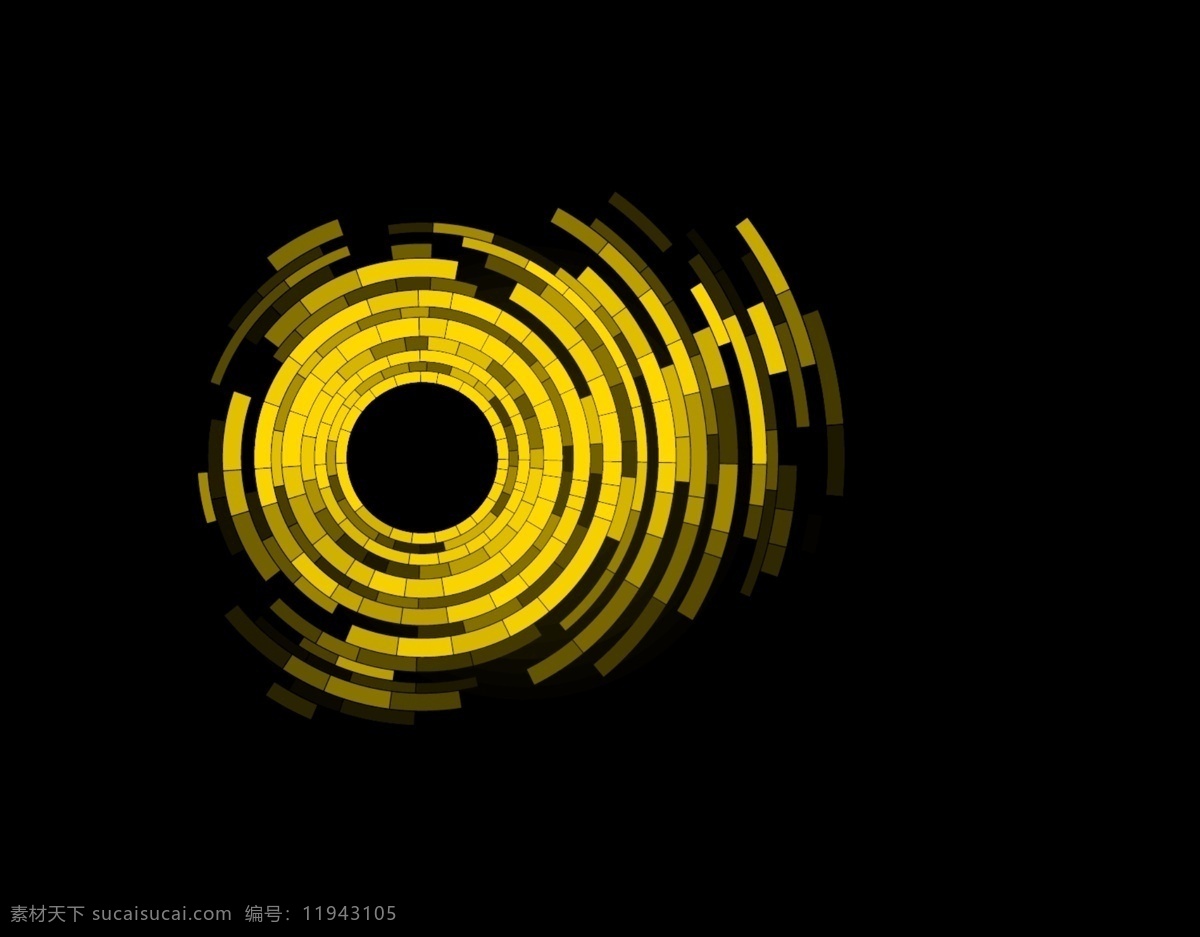 圆环 光束 光束素材 圆形 动感的 psd源文件