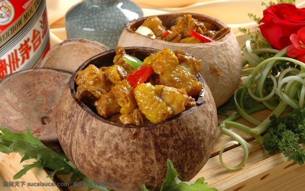 海南椰子鸡 美食 传统美食 餐饮美食 高清菜谱用图