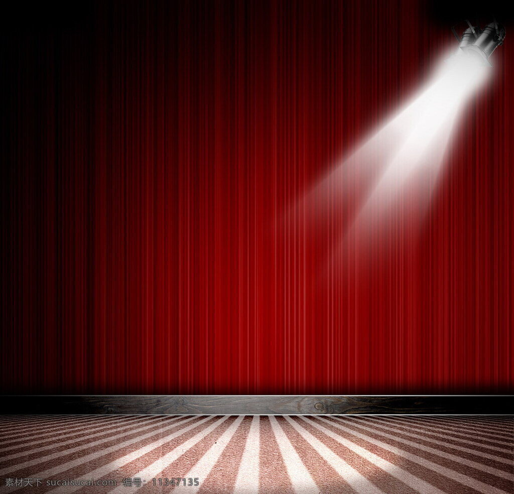 灯光 背景 舞台 红色幕布 背景图片