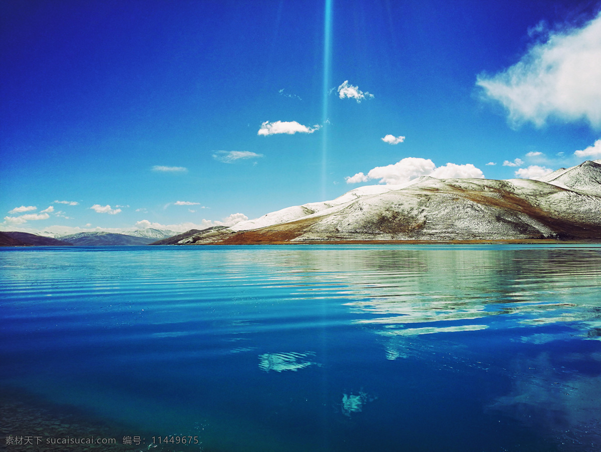 羊湖 羊卓雍错 碧蓝的湖水 雪山 湖水与雪山 一米阳光 湖面上的阳光 西藏圣山 318 原创 自然景观 自然风景