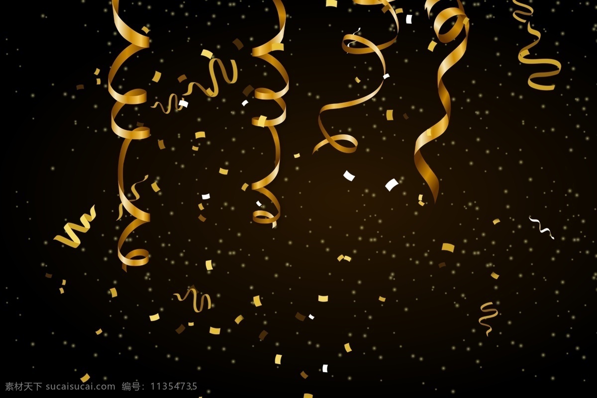 金色彩带背景 金色彩带 黄色 彩纸 彩带 促销 超市 金黄 婚庆 喜庆 礼物 彩球 圣诞节背景 新年素材 节日素材 圣诞节元素 新年装饰品 展板模板