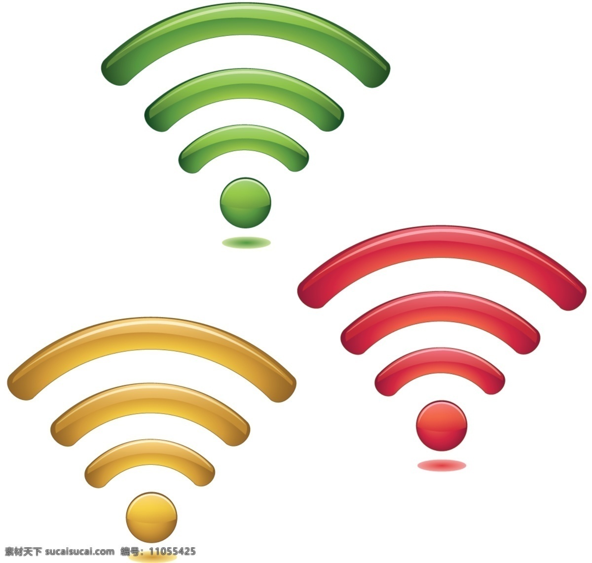 移动通讯 网络 信号 图标 矢量图 通讯图标 网络信号 网络标识 信号标志 其他矢量图