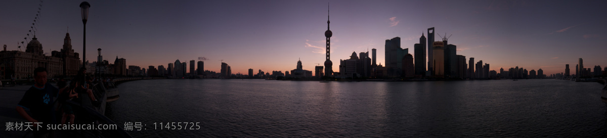上海 外滩 全景 图 东方明珠 风景 剪影 建筑 旅游摄影 人文景观 psd源文件