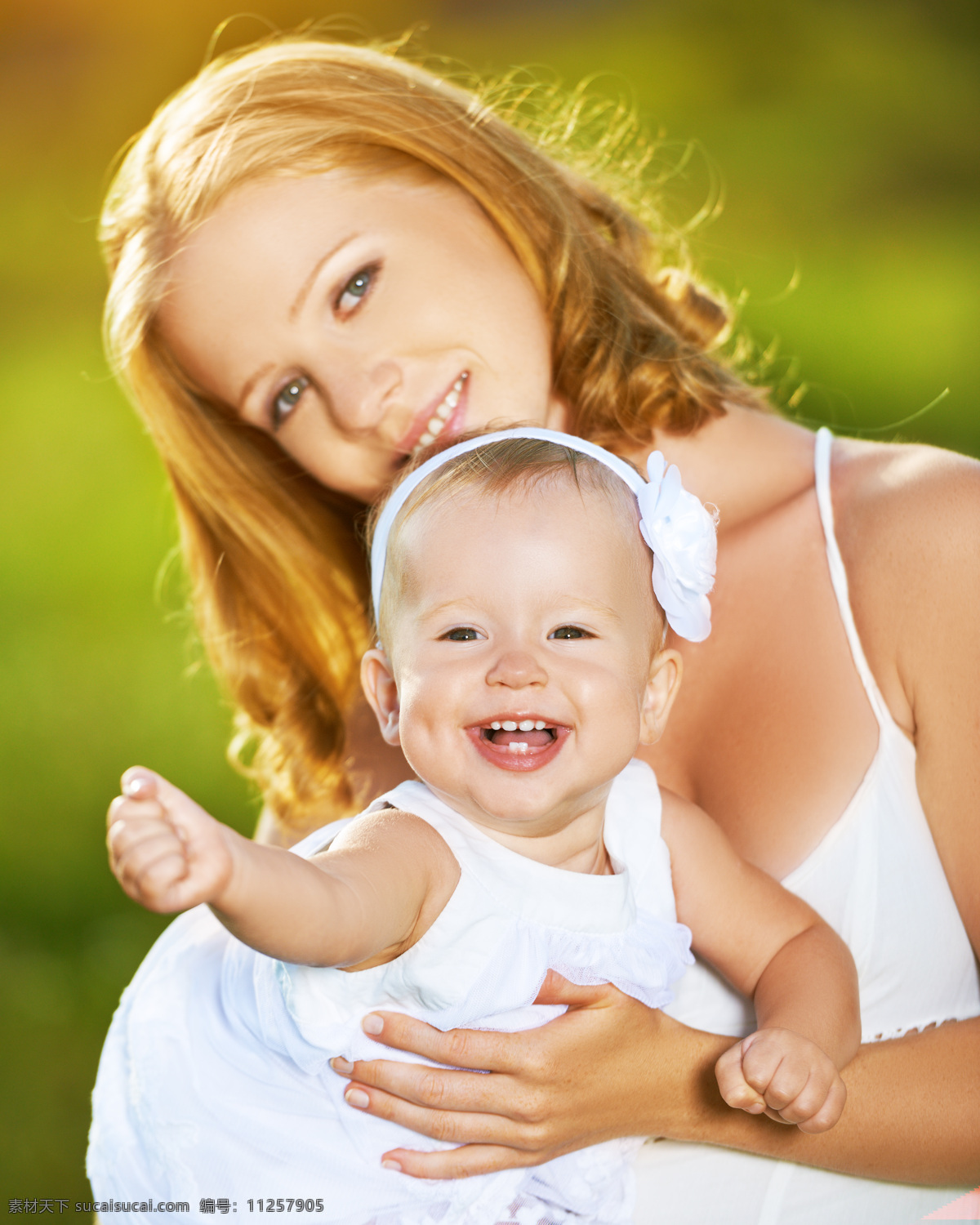 开心 妇女 小孩 外国女人 外国小孩 婴儿 妈妈与小宝宝 人物图库 生活人物 人物图片