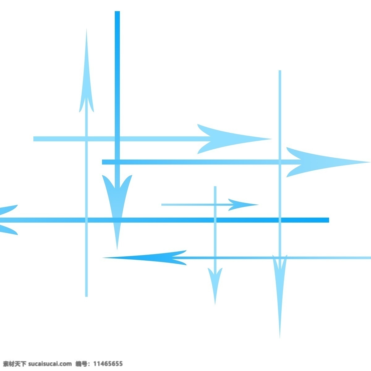 蓝色 科技 指示 箭头 元素 指示箭头 图标 效果 方向 路标 方向指示 标识图标 工具图标 向前 指向