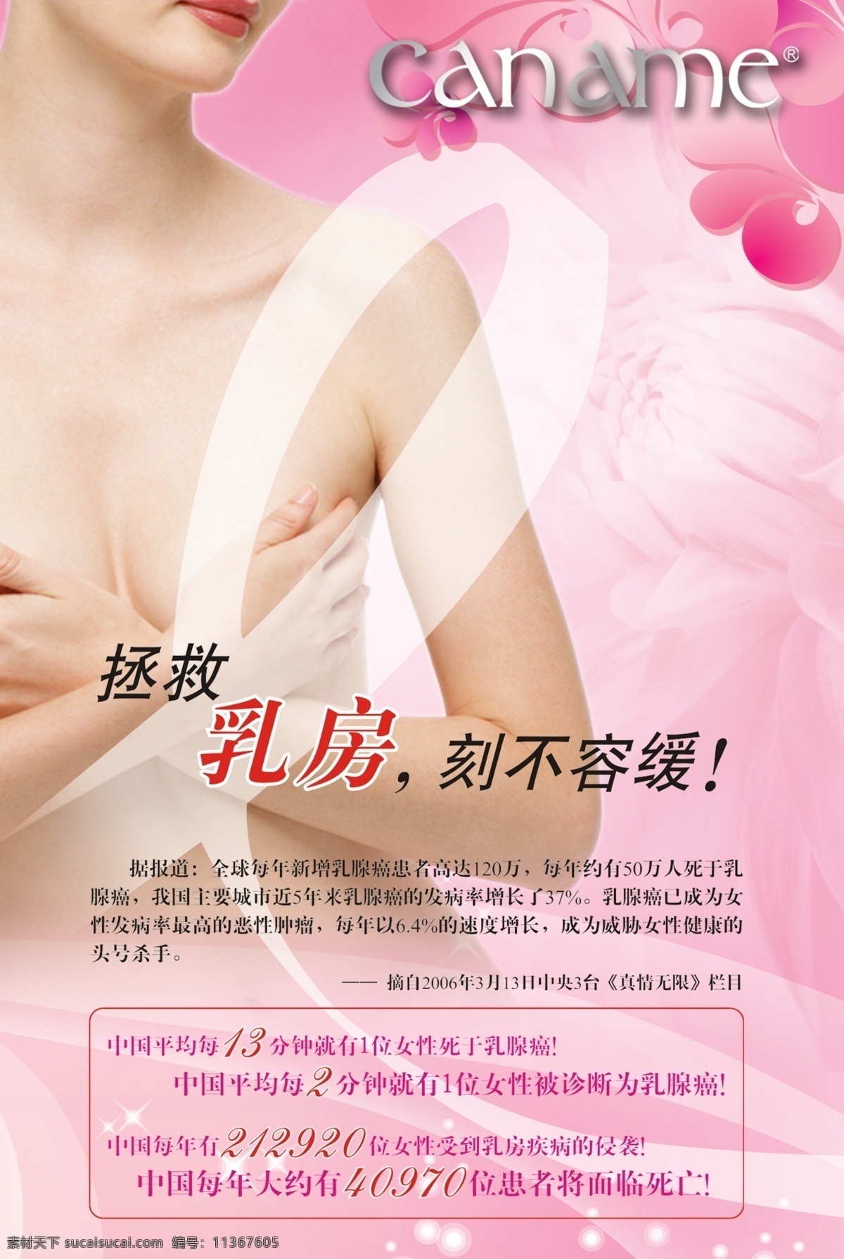 粉红丝带 乳腺保养 乳腺疾病 粉色背景 美容院 护肤品 保养品 分层 源文件