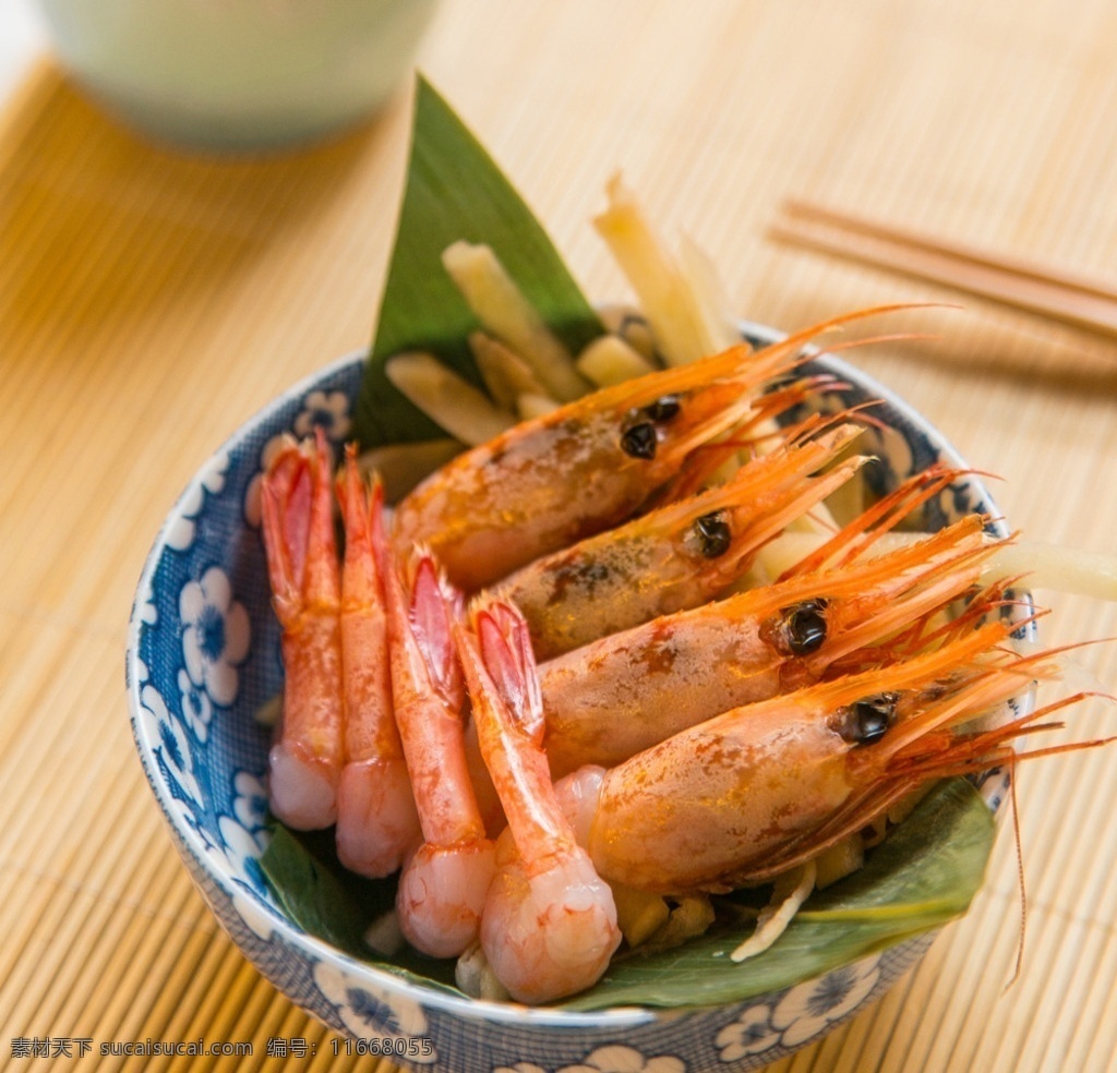 日式料理虾 刺身 海鲜 美食 料理 鱼生 冰镇 美味 新鲜 日本料理 北极贝 日式料理 虾 美食照片 餐饮美食 传统美食