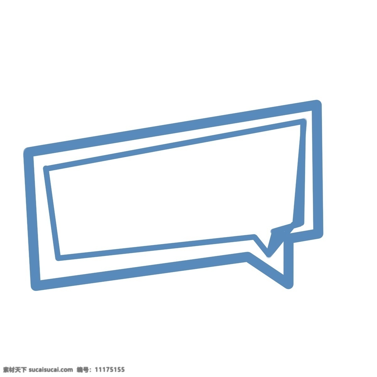 简单 对话框 方形 卡通 可爱 对话款 手绘 蓝色 简约 框 短信款 卡通手绘