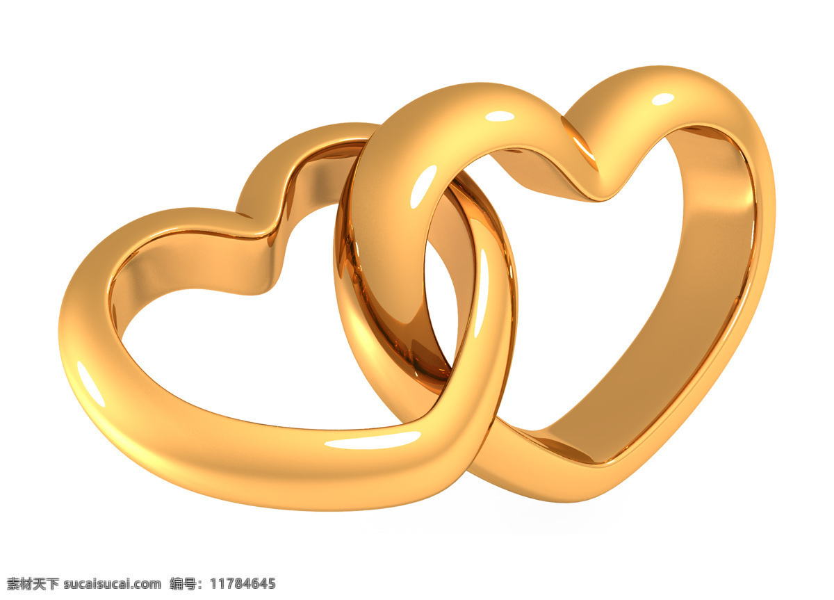 心连心 黄金首饰 高清 结婚戒指 情人节素材 爱心 桃心 珠宝服饰 214 情人 心形 新 金色 黄色 黄金 心形造型 白色