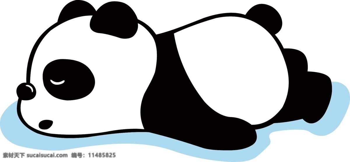 熊猫图片 动物 熊 黑与白 cg 性格可爱 濒危物种 大熊猫 熊猫 姿势 白色的背景 整个身体 野生动物