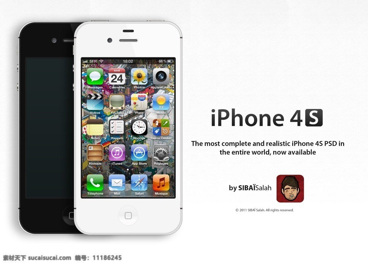 苹果4s 苹果手机 海报 iphone4s 苹果新品 分层 白色
