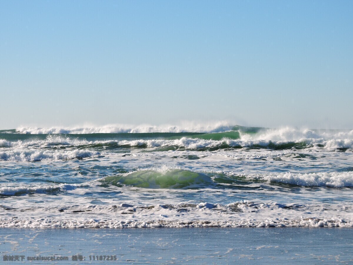 太平洋海洋 海滩 波浪 海洋 太平洋 俄勒冈 海岸 海 蓝色 灰色