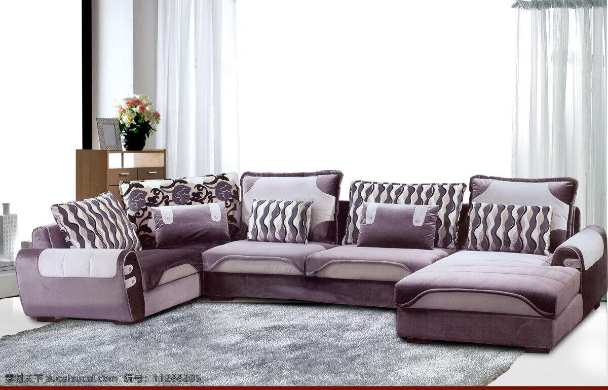 高档 休闲 布艺沙发 背景 窗帘 典雅 贵族 环境设计 空间装饰 亮丽 品味 沙发 沙发背景 沙发广告 室内设计 装饰素材