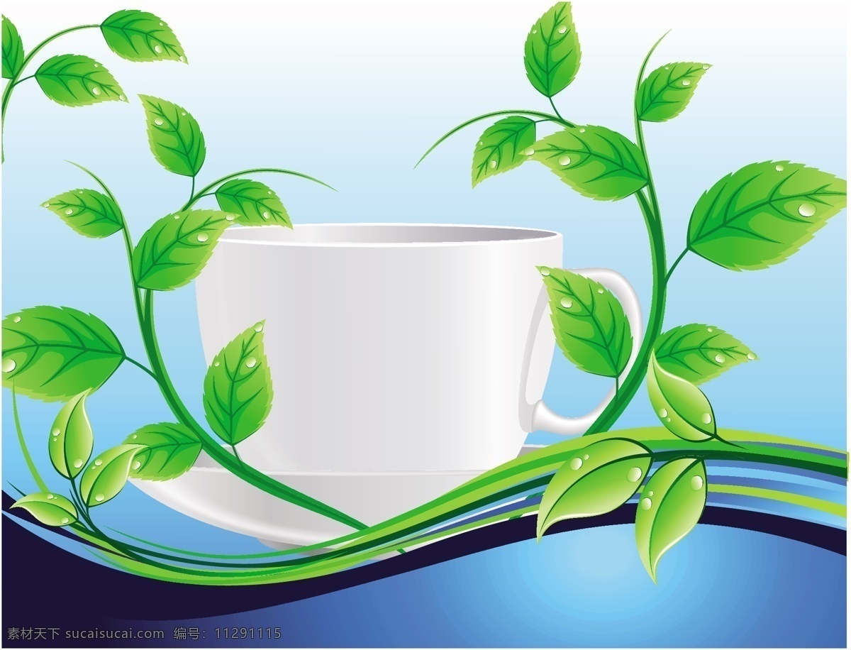 餐饮美食 茶杯 茶水 红茶 绿茶 绿叶 柠檬茶 清茶 生活百科 茶水矢量素材 茶水模板下载 茶水清茶 水珠 绿茶叶 手绘 矢量 餐饮美食素材 矢量图