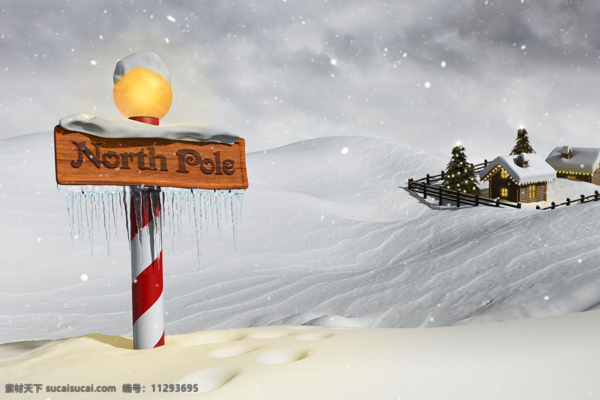 南极雪景 雪景 南极 山脉 冬季 冬天 冬季雪景 冬天雪景 冬季风景 住宅 小屋 圣诞树 圣诞 风景 风景漫画 动漫动画