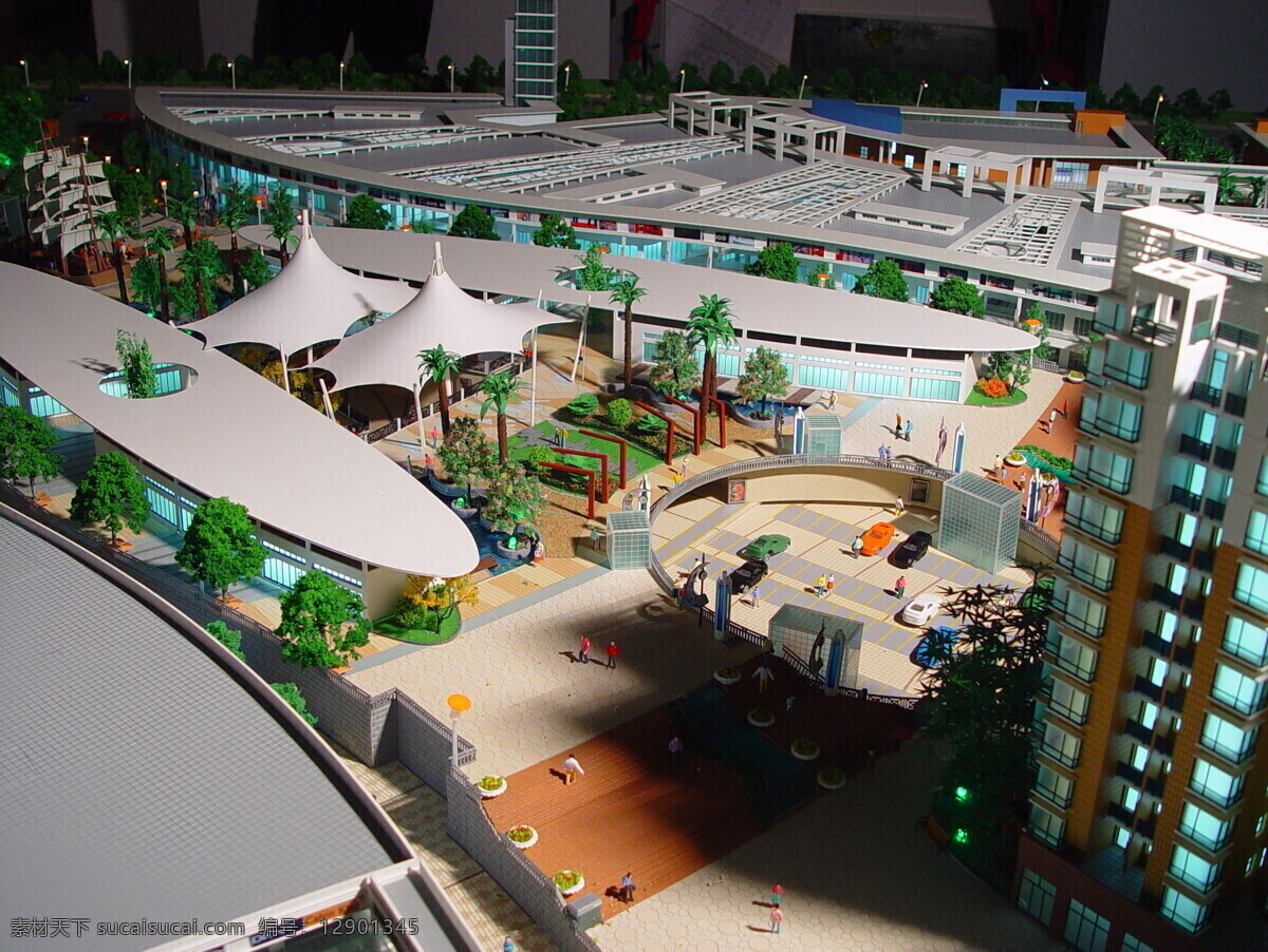 房产 模具 建筑模型 建筑园林 楼房 楼盘 房产模具 商业模型 矢量图 建筑家居