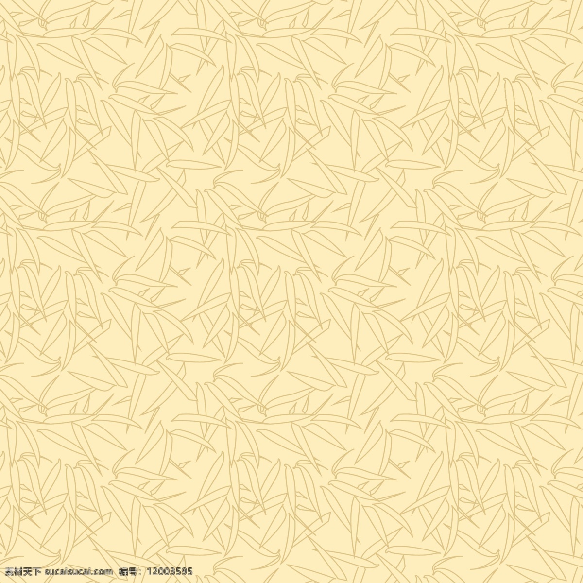 竹叶纹 底纹 竹子 传统元素 竹叶 连续 矢量 底纹边框 背景底纹