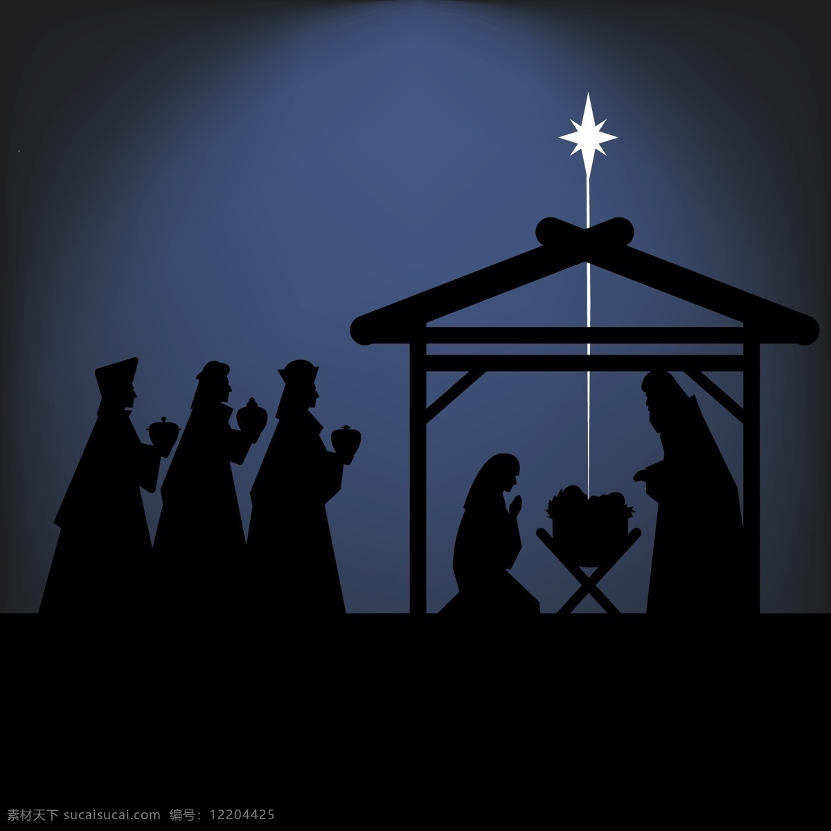 诞生场景 圣诞快乐 圣诞节 圣诞 诞生 生辰 一家人 场景 降生 马槽 宗教 伯利恒 诞生马槽 约瑟夫妇