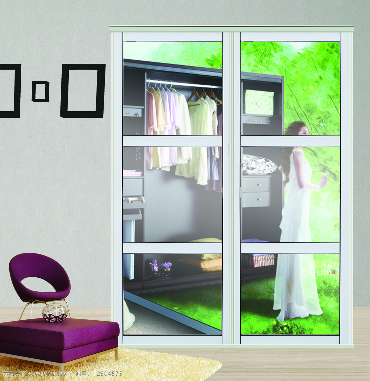 玻璃门 3d设计 隔断门 画册图片 平面设计 效果图 衣柜 设计素材 模板下载 家居装饰素材