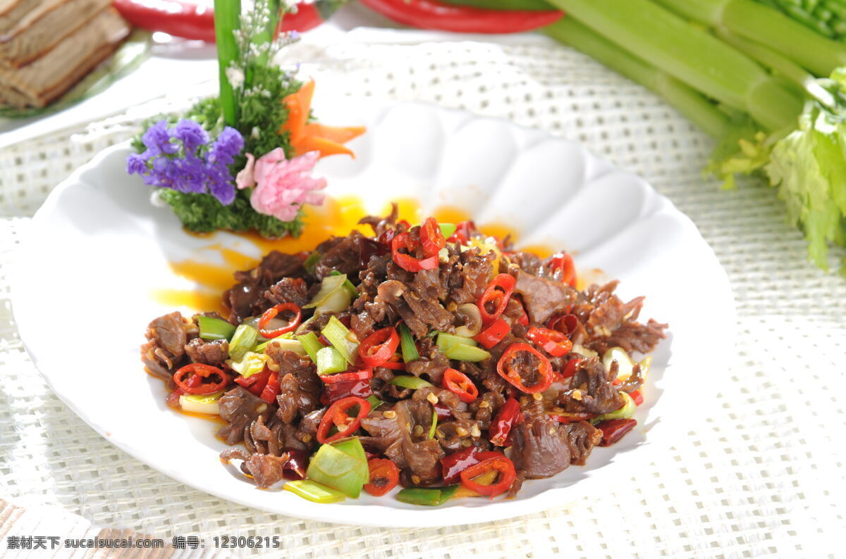 小炒鸡肫 肉食 鸡肉 辣椒 炒菜 餐饮美食 传统美食