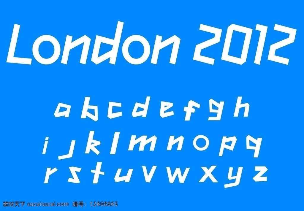 伦敦 奥运 英文 字体 伦敦奥运字体 英文字体 london 2012 伦敦奥运会 2012伦敦 企业 logo 标志 标识标志图标 矢量