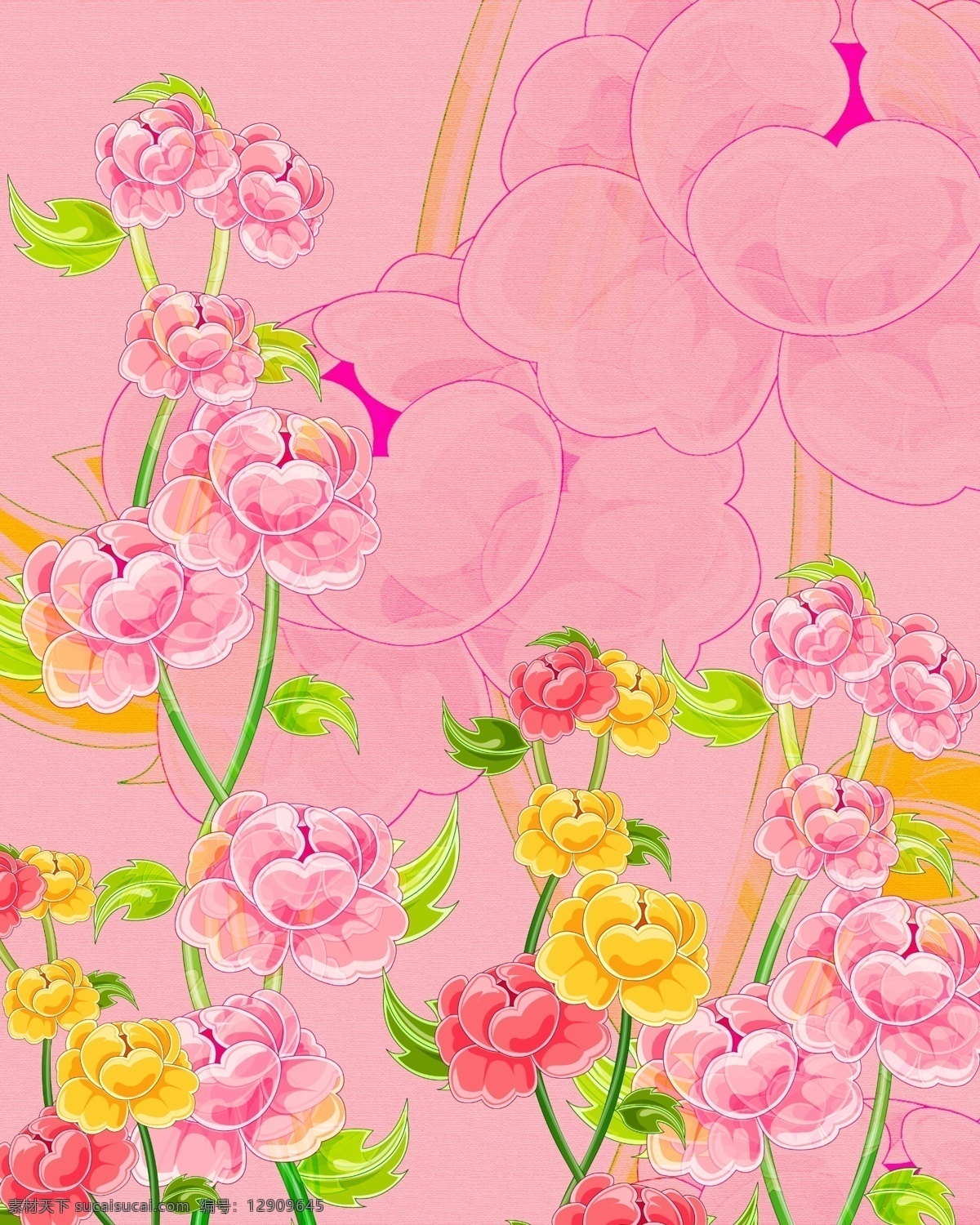 鲜花 梦幻花卉 花朵 淡雅背景 温馨背景 清新背景 时尚背景 梦幻背景 鲜花背景 淡雅 温馨 清新 时尚 梦幻 背景 质感背景 底纹边框 背景底纹