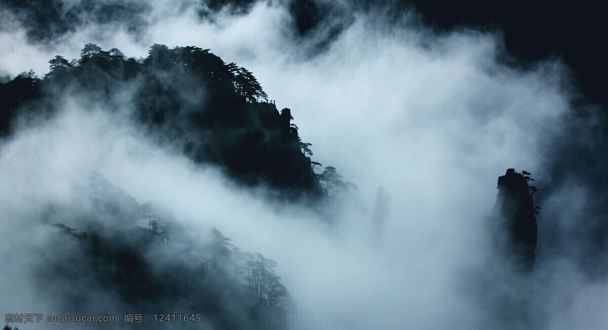 黄山云海 云海 黄山 山峰 云层 白云 山水风景 自然景观 黄山奇观 黄山风光 黄山怪石 自然风景 风景名胜