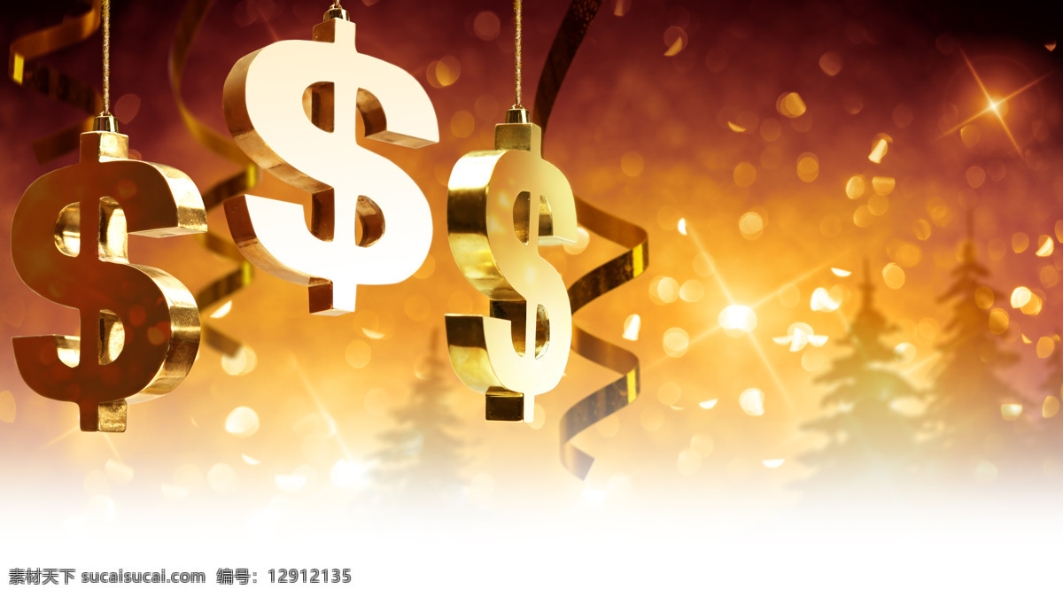 货币 符号 背景 圣诞节素材 新年素材 货币符号 梦幻背景 圣诞节背景 新年背景 节日庆典 生活百科