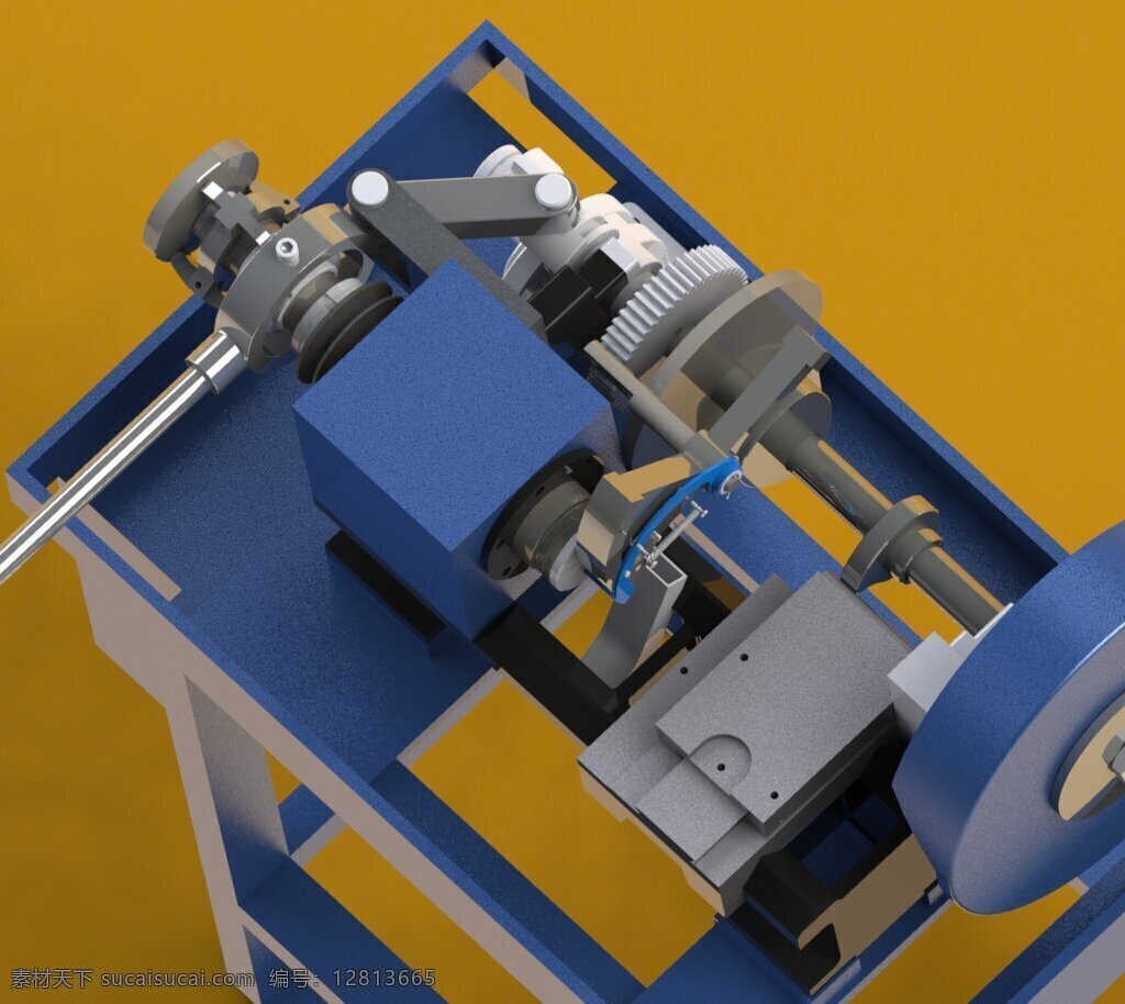 自动 机床 工具 工业设计 机械设计 3d模型素材 建筑模型