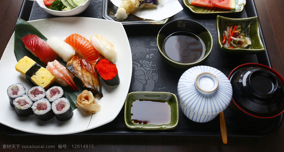 日本料理 寿司 日本菜 自助餐 海鲜 生鱼片 餐饮美食