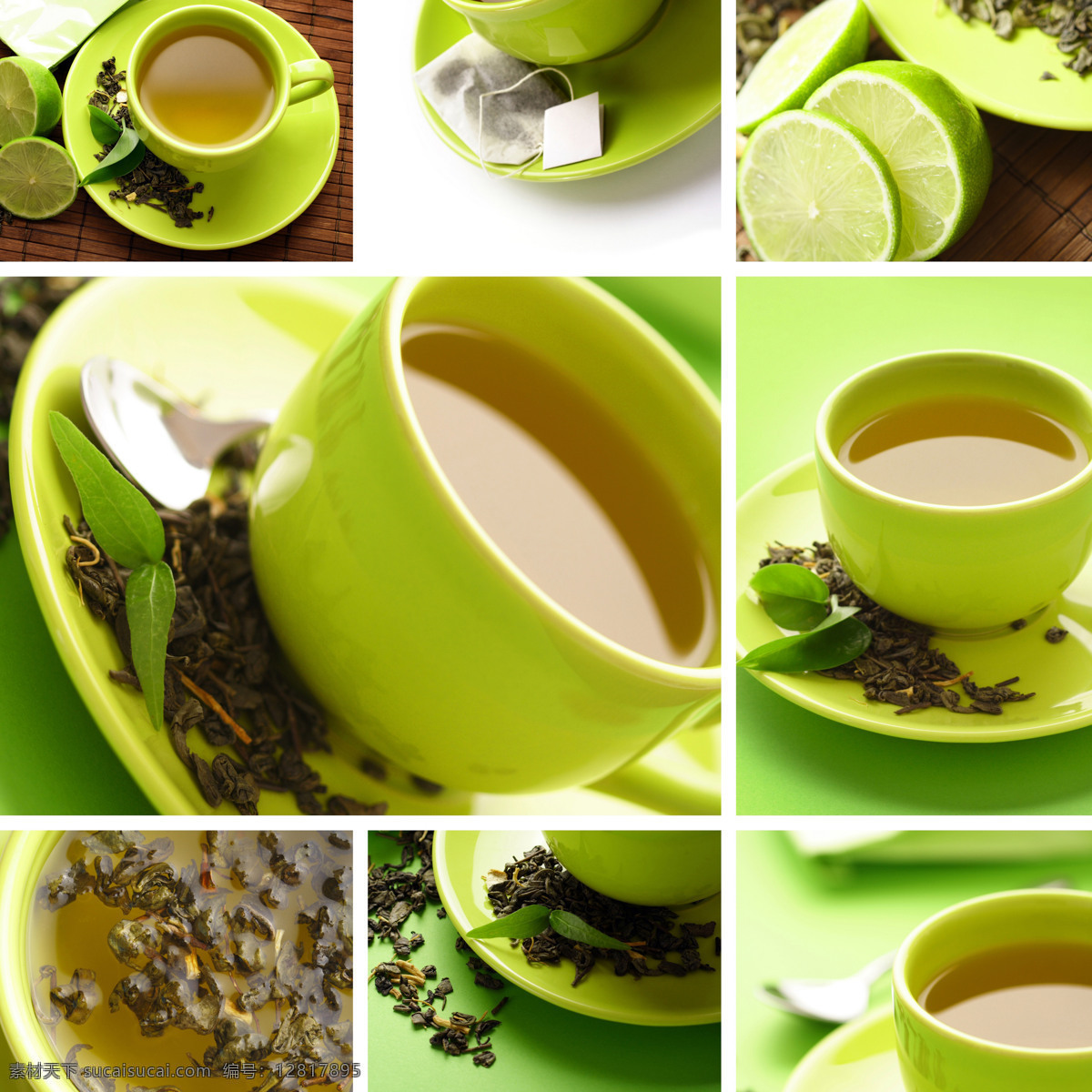 绿茶 主题 高清 tea 茶杯 茶叶 柠檬茶 psd源文件