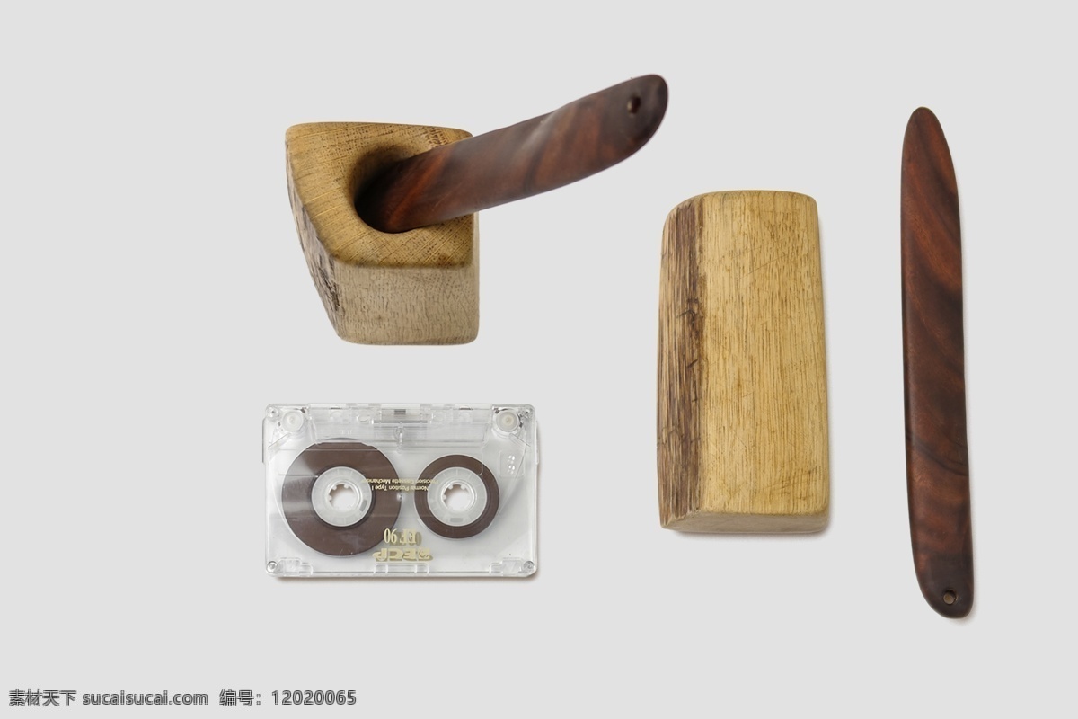 木头 制品 磁带 复古 元素 木头制品 复古元素