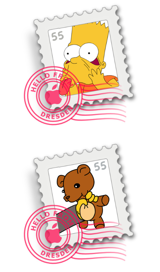 款 邮票 图标 齿轮 动物 小熊 印章 网页素材 网页模板