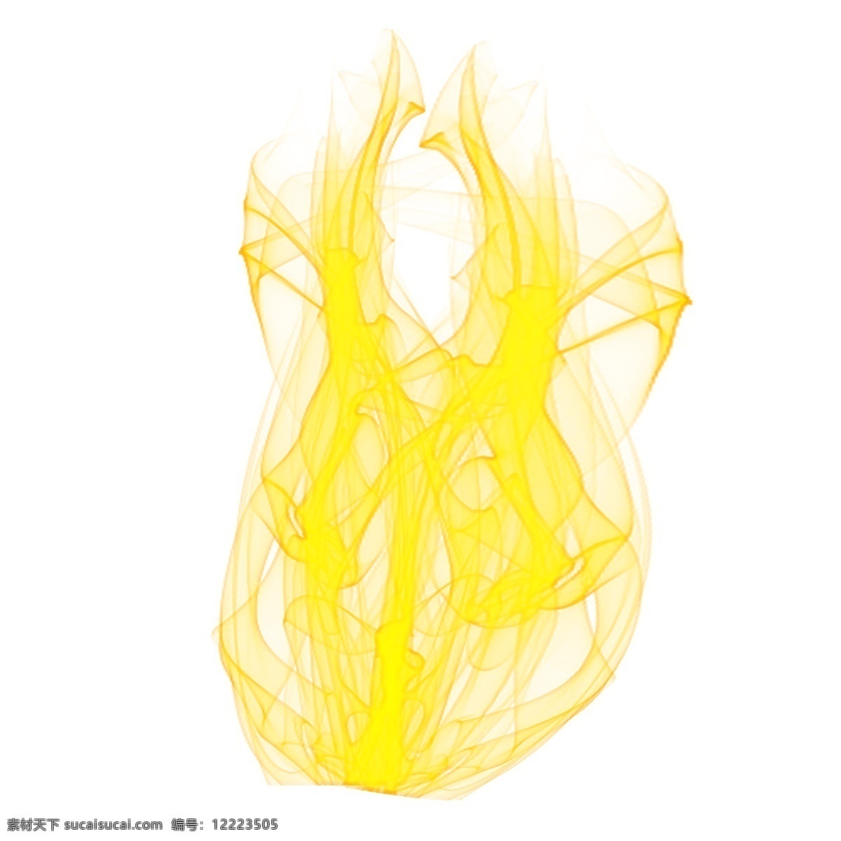 黄色 燃烧 火苗 元素 火焰 火 炫酷 烈火 火焰矢量 跳动的火焰 艺术火焰 黄色火焰