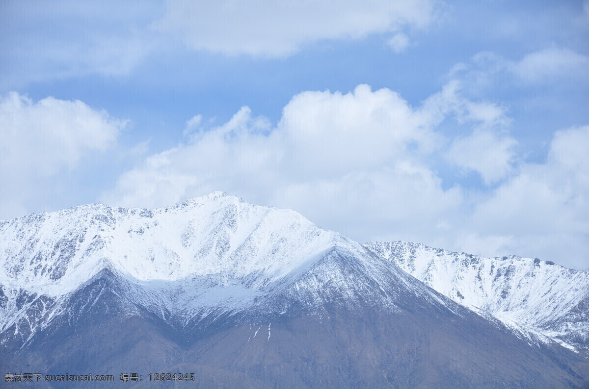 雪山 海拔 雪 自然风景 自然景观