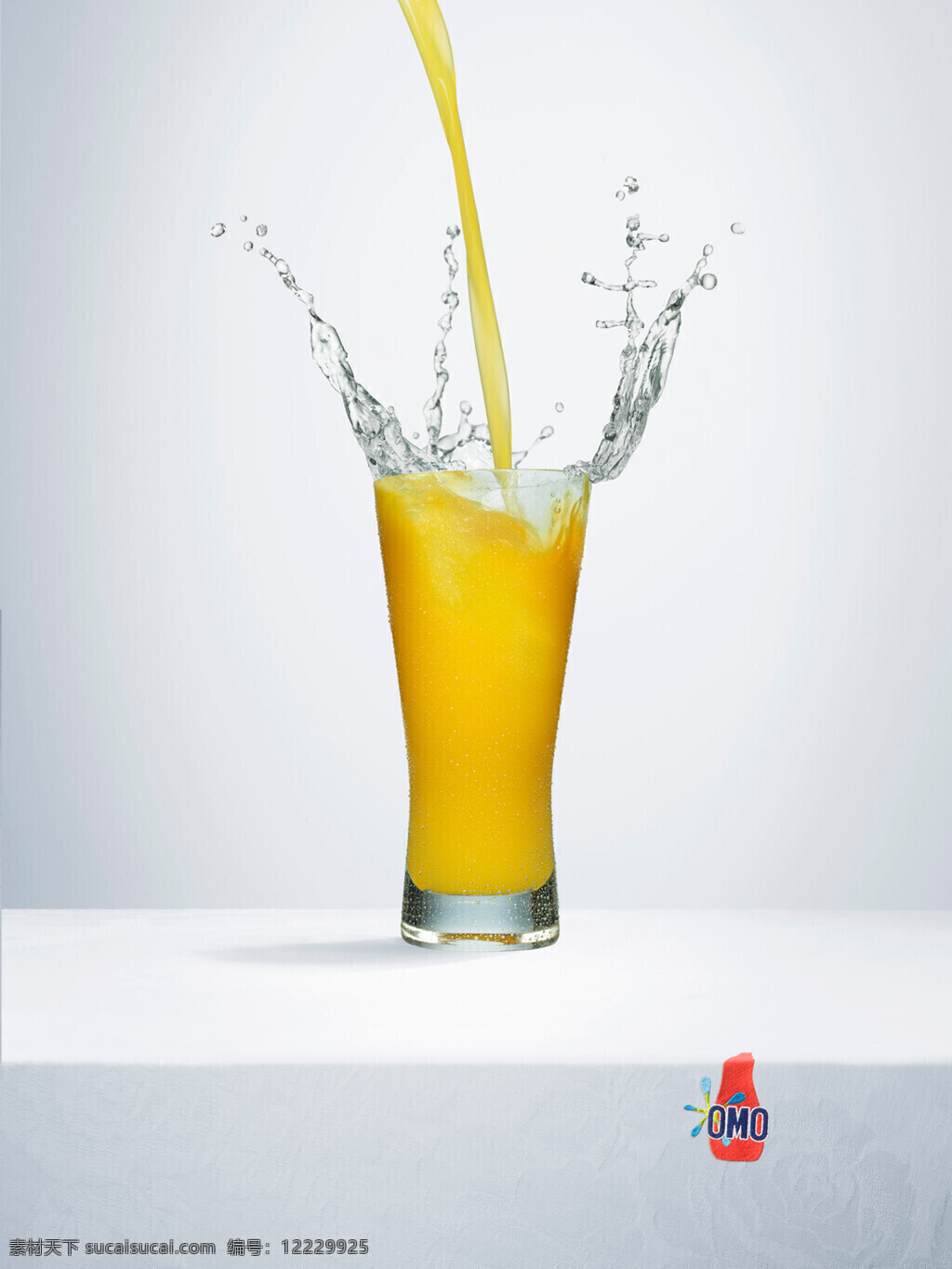橙汁 飞溅 水花 洗衣粉 洗衣粉广告 饮料 广告 模板下载 omo psd源文件 餐饮素材