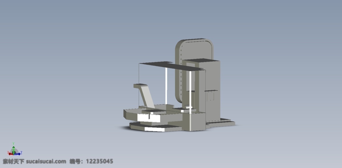leblond 牧野 mc 工业设计 机械设计 3d模型素材 建筑模型