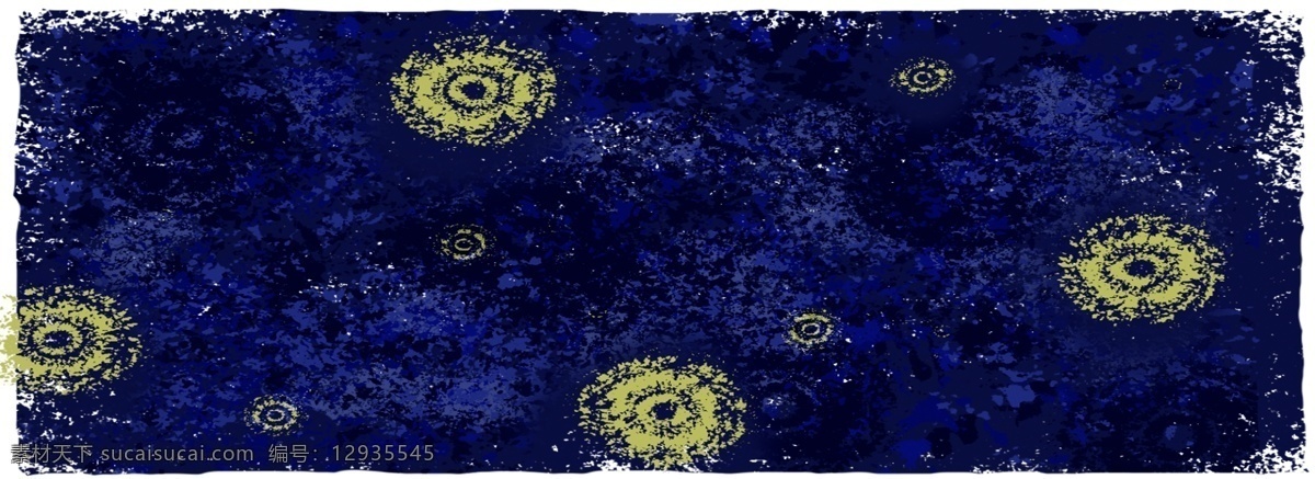 肌理叠加背景 蓝色调 肌理叠加 banner 抽象画 圆点