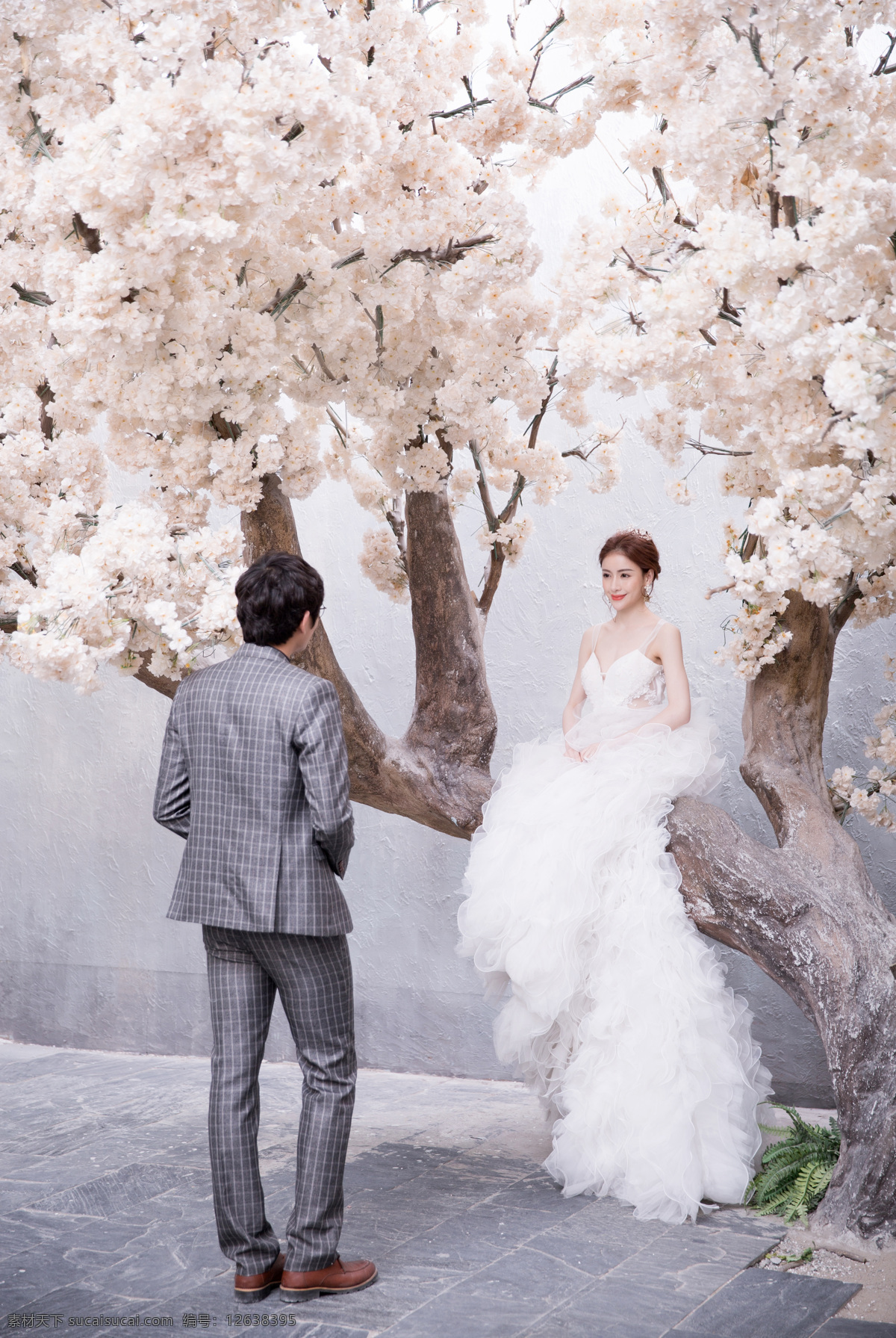 韩式 欧式 中式 婚纱照 婚纱摄影 地中海 樱花 人物图库 人物摄影