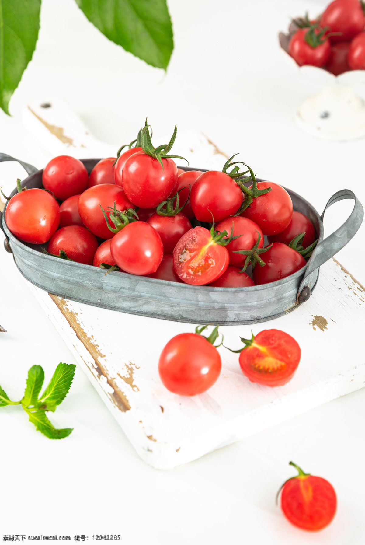 圣女果 小西红柿 西红柿 产品拍摄 水果 餐饮美食 生物世界