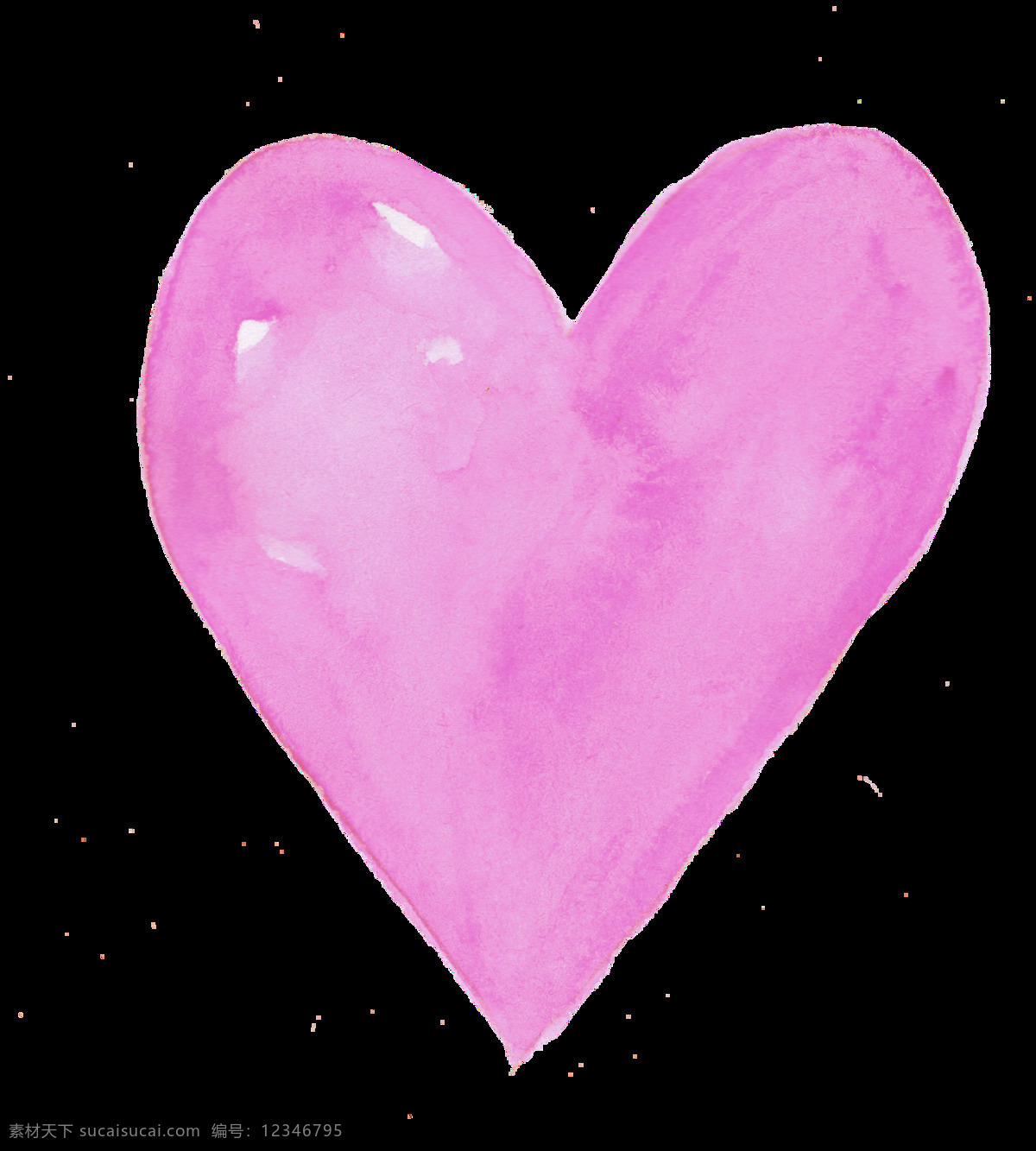 粉 心 气球 透明 粉红 少女 透明素材 免扣素材 装饰图案