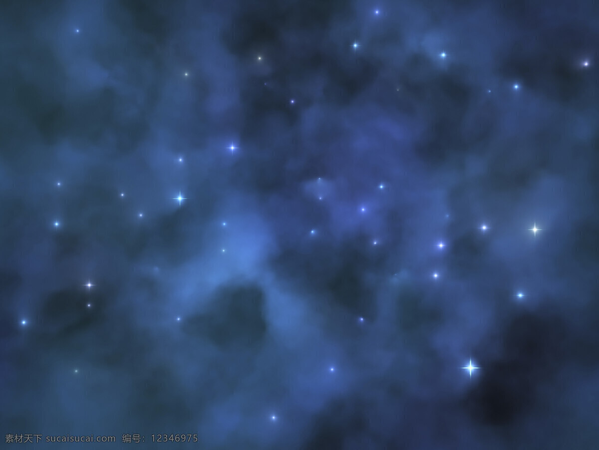 宇宙的可视化 蓝色