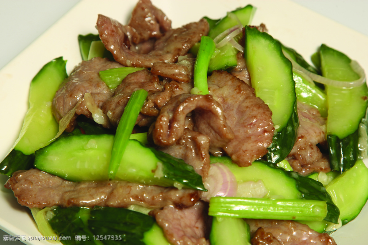 青瓜炒瘦肉 青瓜 瘦肉 美味小炒 经典小炒 传统美食 餐饮美食