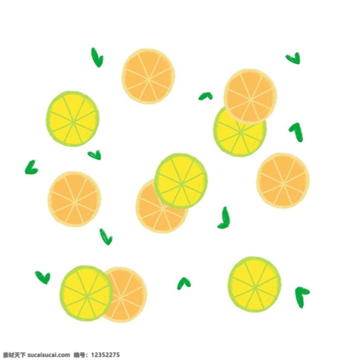 黄色柠檬 黄色 柠檬 可爱 清新 水果 酸味