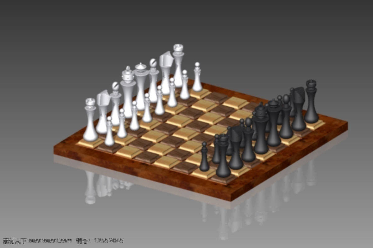 国际象棋 典当 国王 骑士 象棋 白嘴鸦 主教 板 王后 3d模型素材 建筑模型