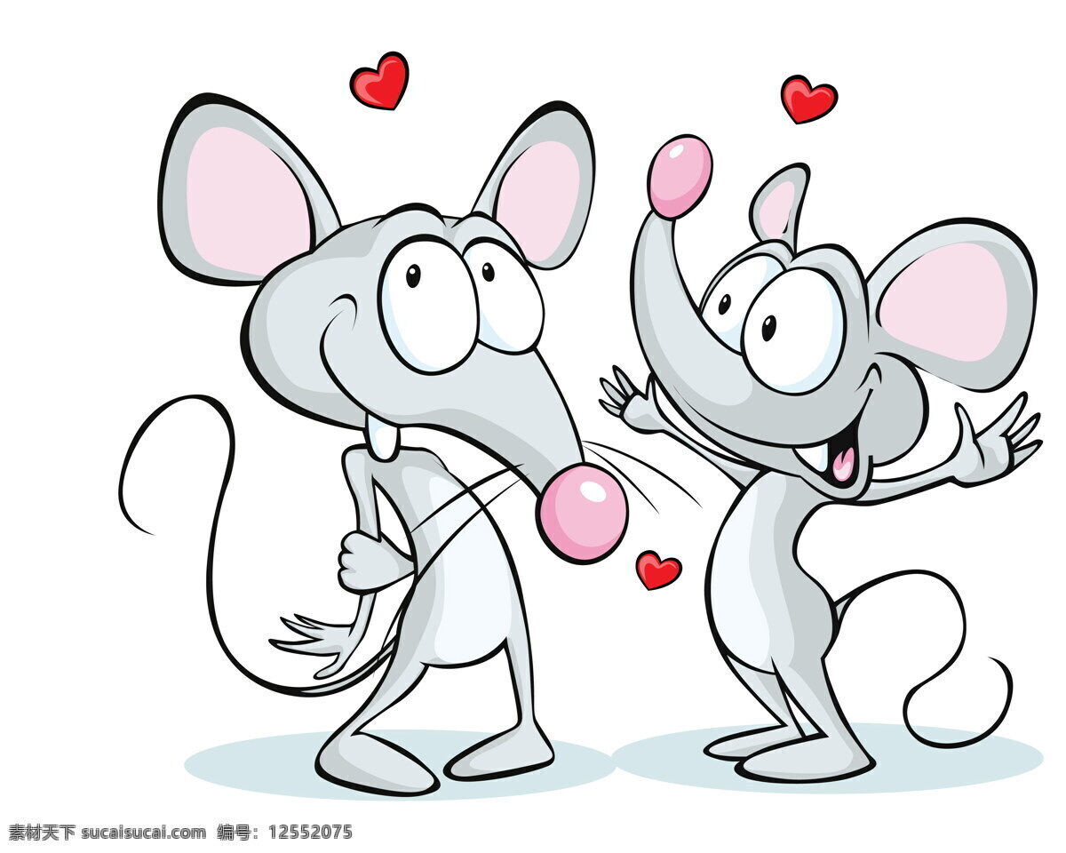 卡通老鼠 老鼠 耗子两只老鼠 米老鼠 漂亮 简笔画 可爱 插画 背景画 动漫 卡通 高清 特写 卡通设计