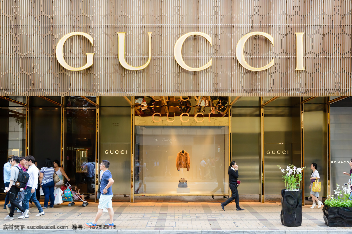 gucci 专卖店 古驰 奢侈品 古驰招牌 门头 门面 门店 其他类别 生活百科