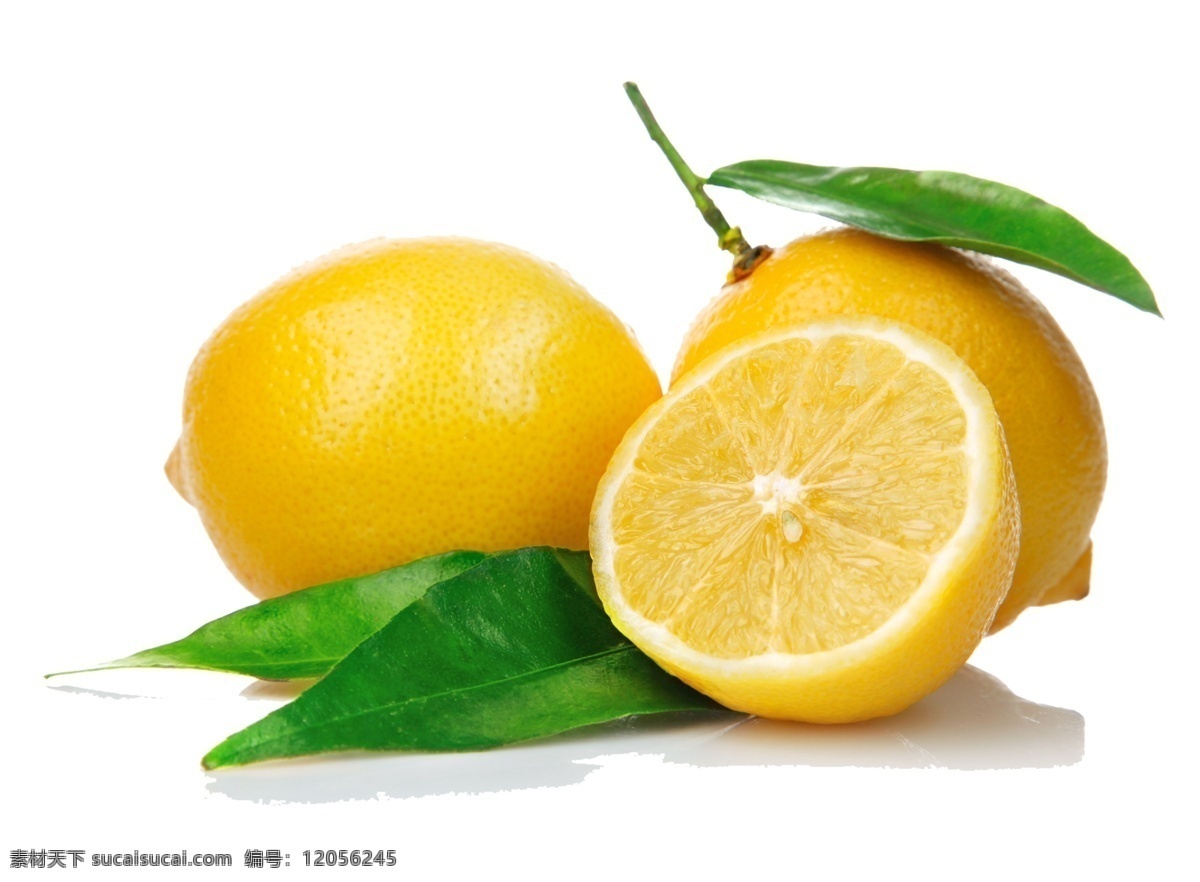 绿叶 黄色 柠檬 免 抠 透明 绿叶黄色柠檬 图形 柠檬元素 柠檬海报图片 柠檬广告素材 柠檬海报图