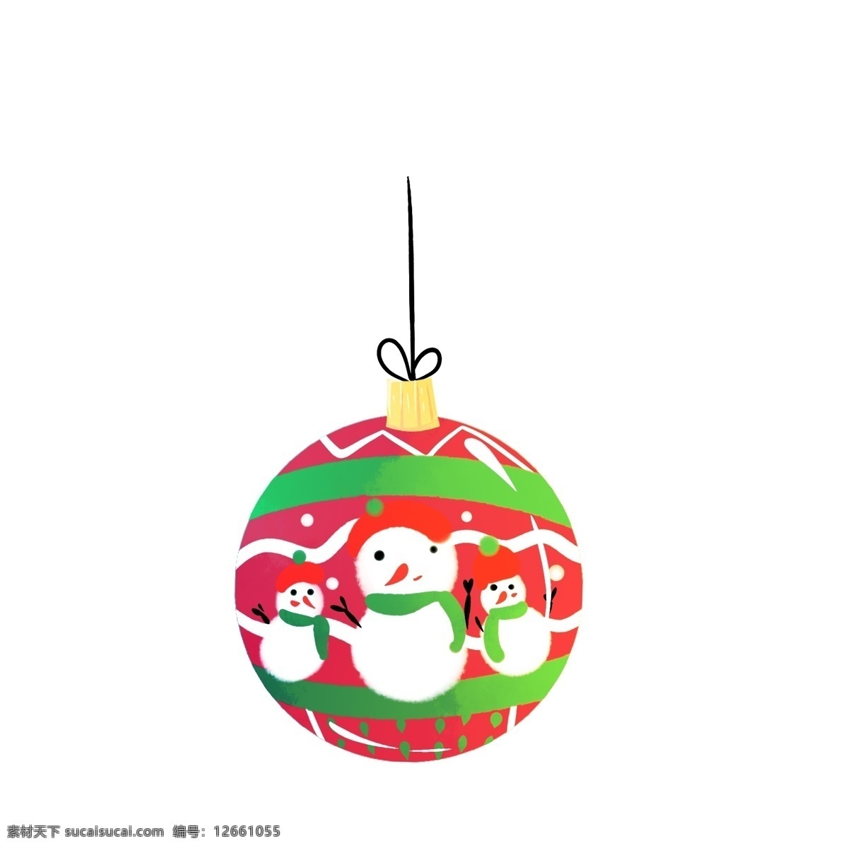 圣诞 装饰 球 彩球 可爱 卡通 装饰球